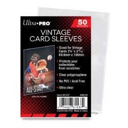 ULTRA PRO -  VINTAGE CARD SLEEVES (PACK OF 50)