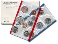 UNCIRCULATED SETS -  1969 PROOF LIKE SET 19