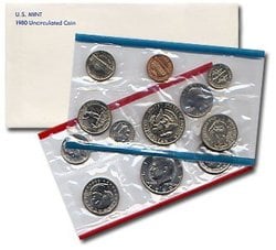 UNCIRCULATED SETS -  1980 