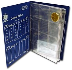 UNI-SAFE ALBUMS -  BLUE ALBUM FOR CANADIAN DOLLARS (1987-2016)