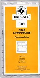 UNI-SAFE -  CLEAR STAMP MOUNTS G111 (PACK OF 3)