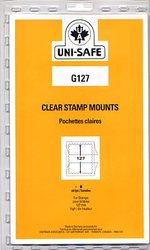 UNI-SAFE -  CLEAR STAMP MOUNTS G127 (PACK OF 5)