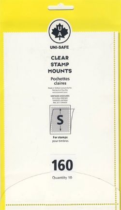 UNI-SAFE -  CLEAR STAMP MOUNTS S160/120