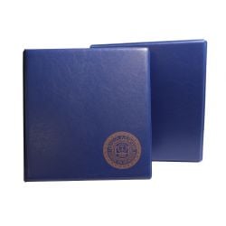 UNI-SAFE -  UNI-SAFE COIN ALBUM & SLIPCASE, BLUE