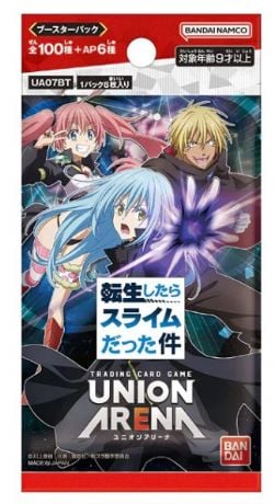 UNION ARENA -  BOOSTER PACK (P8/B20) (JAPANESE) BT07 -  THAT TIME I GOT REINCARNATED AS A SLIME