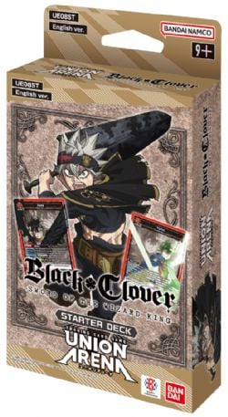 UNION ARENA -  STARTER DECK (ENGLISH) UE08ST -  BLACK CLOVER