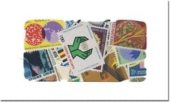 UNITED NATIONS -  100 ASSORTED STAMPS - UNITED NATIONS MINT