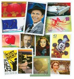 UNITED STATES -  2008 COMPLETE YEAR SET (NEW STAMPS)