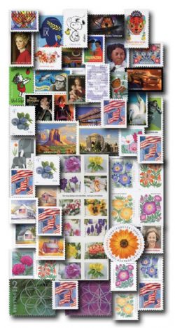 UNITED STATES -  2022 COMPLETE YEAR SET (NEW STAMPS)