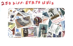 UNITED STATES -  250 ASSORTED STAMPS - UNITED STATES