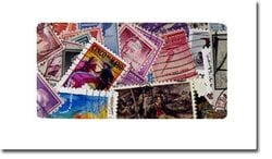 UNITED STATES -  300 ASSORTED STAMPS - UNITED STATES