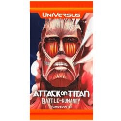 UNIVERSUS -  BATTLE FOR HUMANITY - BOOSTER PACK (ENGLISH) (P11/B24) -  ATTACK ON TITAN