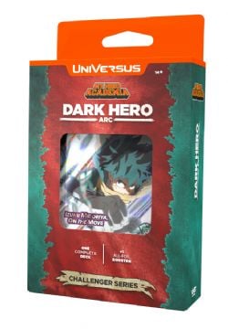 UNIVERSUS -  DARK HERO ARC - CHALLLENGER SERIES DECK (ENGLISH) -  MY HERO ACADEMIA