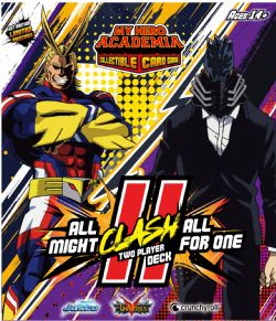 UNIVERSUS -  DECK - ALL MIGHT/ALL FOR ONE - LEAGUE OF VILLAINS (ENGLISH) -  MY HERO ACADEMIA