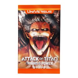 UNIVERSUS -  ORIGINS OF POWER - BOOSTER PACK (ENGLISH) (P11/B24) -  ATTACK ON TITAN