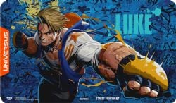 UNIVERSUS -  STREET FIGHTER 6  - PLAYMAT - LUKE -  STREET FIGHTER