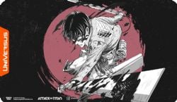 UNIVERSUS -  USURPER - PLAYMAT - APOCALYPSE -  ATTACK ON TITAN