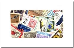 URUGUAY -  500 ASSORTED STAMPS - URUGUAY