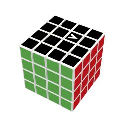V-CUBE -  4X4 FLAT COLORED CUBE