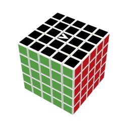 V-CUBE -  5X5 COLORED CUBE