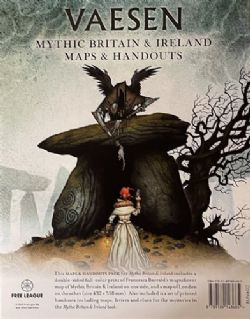 VAESEN NORDIC HORROR -  MYTHIC BRITAIN & IRELAND : MAP & HANDOUTS (ENGLISH)
