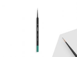 VALLEJO -  BRUSH SYNTHETIC HAIR - PRECISION SIZE 2/0 -  BRUSHES VAL-BR B03020