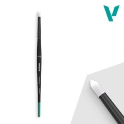 VALLEJO -  BRUSH SYNTHETIC HAIR - WEATHERING ROUND SIZE MEDIUM -  BRUSHES VAL-BR B08002