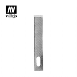 VALLEJO PAINT -  #17 CHISEL BLADES X5 -  TOOLS VAL-TOOL #T06004