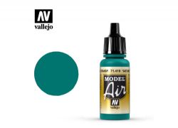 VALLEJO PAINT -  AOTAKE TRANSLUSCENT BLUE (17 ML) -  MODEL AIR VAL-MA #71419