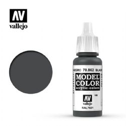 VALLEJO PAINT -  BLACK GREY -  MODEL COLOR VAL-MC #70862