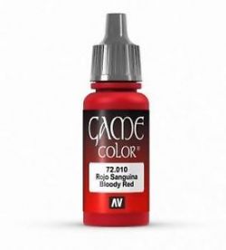 VALLEJO PAINT -  BLOODY RED -  Color VAL-GC #72010