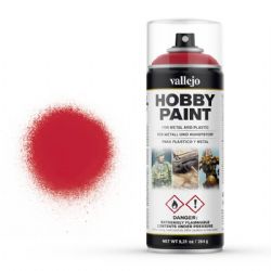 VALLEJO PAINT -  BLOODY RED - SPRAY PRIMER -  AEROSOL VAL-HPS #28023