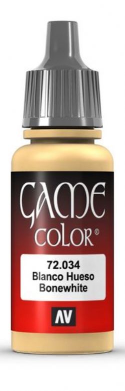 VALLEJO PAINT -  BONEWHITE -  GAME COLOR VAL-GC #72034