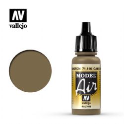 VALLEJO PAINT -  CAMOUFLAGE GREY GREEN (17 ML) -  MODEL AIR VAL-MA #71116
