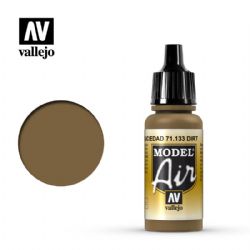 VALLEJO PAINT -  CAMOUFLAGE MEDIUM BROWN (17 ML) -  MODEL AIR VAL-MA #71133