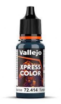 VALLEJO PAINT -  CARIBBEAN TURQUOISE -  Xpress Color VAL-GC #72414