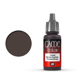 VALLEJO PAINT -  CHARRED BROWN -  Color VAL-GC #72045