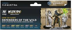 VALLEJO PAINT -  DEFENDERS OF THE WILD WIZKIDS -  PAINT SET VAL #80255