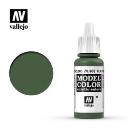 VALLEJO PAINT -  FLAT GREEN -  MODEL COLOR VAL-MC #70968