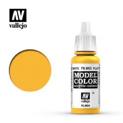 VALLEJO PAINT -  FLAT YELLOW -  MODEL COLOR VAL-MC #70953