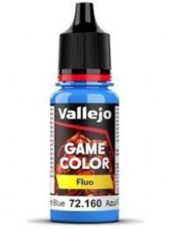 VALLEJO PAINT -  FLUORESCENT BLUE -  Fluo VAL-GC #72160