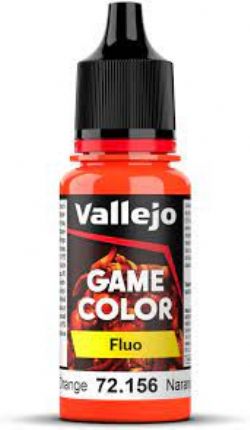 VALLEJO PAINT -  FLUORESCENT ORANGE -  GAME COLOR VAL-GC #72156