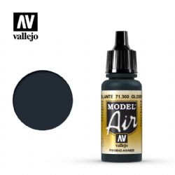 VALLEJO PAINT -  GLOSSY SEA BLUE (17 ML) -  MODEL AIR VAL-MA #71300