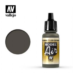 VALLEJO PAINT -  GREEN BROWN (17 ML) -  MODEL AIR VAL-MA #71020