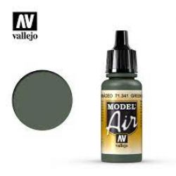 VALLEJO PAINT -  GREEN GREY (17 ML) -  MODEL AIR VAL-MA #71341