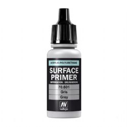 VALLEJO PAINT -  GREY (17 ML) -  SURFACE PRIMER VAL-SP #70601
