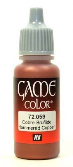 VALLEJO PAINT -  HAMMERED COPPER -  GAME COLOR VAL-GC #72059