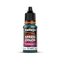 VALLEJO PAINT -  HERETIC TURQUOISE -  XPRESS COLOR - INTENSE VAL-GC #72481