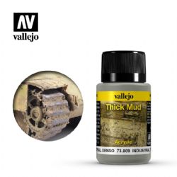 VALLEJO PAINT -  INDUSTRIAL THICK MUD (40 ML) -  WEATHERING EFFECTS VAL-WE #73809