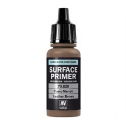 VALLEJO PAINT -  LEATHER BROWN -  SURFACE PRIMER VAL-SP #70626
